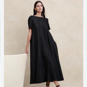 Banana Republic Black Maxi Dress